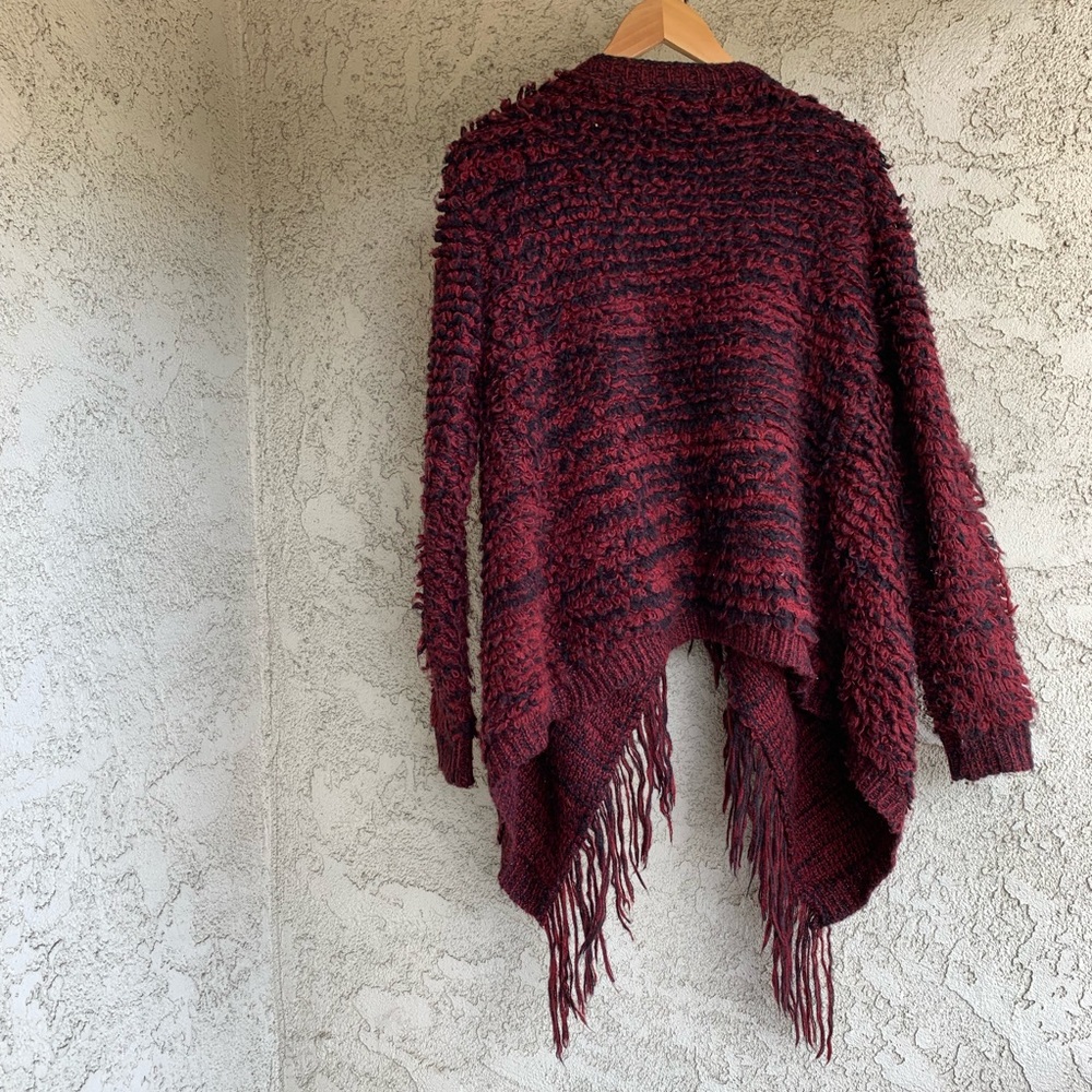 Moon Fringe Fuzzy Cardigan - Picture 3 of 3